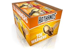HotHands Toe Warmers - Long Lasting, Odorless, Air Activated - Up to 8 Hours of Heat - 20 Pair